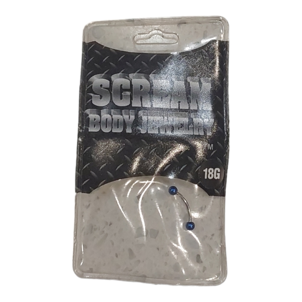 XScream Body Eyebrow Jewelry ( 18G) Men or Women's